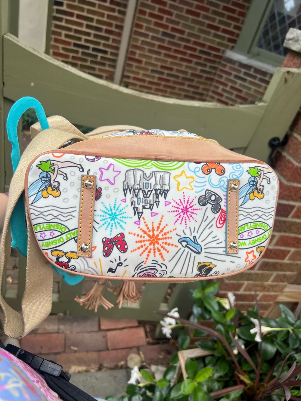 Dooney & Bourke Disney Sketch Drawstring Backpack Small - Picture 7 of 16